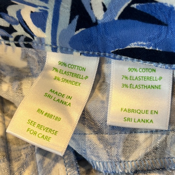 Lily Pulitzer pattern pants - Picture 6 of 6